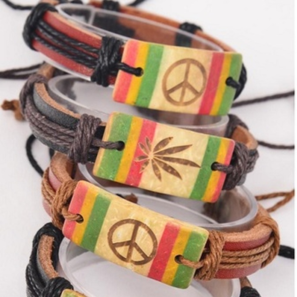 Adjustable Leather Bracelet